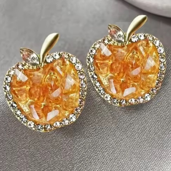 KATE SPADE NEW YORK ♠️
Sparkling Peach Stud Earrings 🍑 - Picture 2 of 4